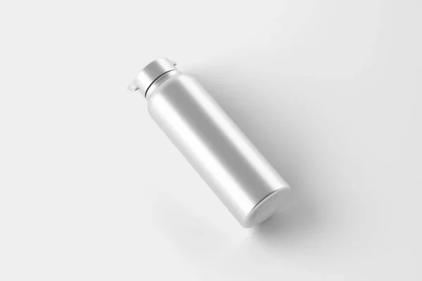 Butelka wody termalnej Sport 3D Rendering White Blank Mockup — Zdjęcie stockowe