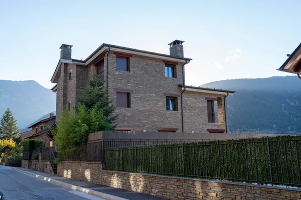 Aldosa Massana Andorre 2021 Maisons Rurales Traditionnelles Des Hautes Terres — Photo