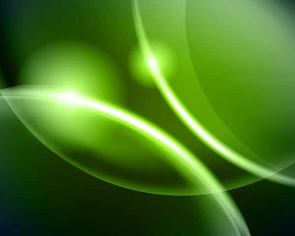 Fond vectoriel vert abstrait avec mélange de couleurs — Image vectorielle