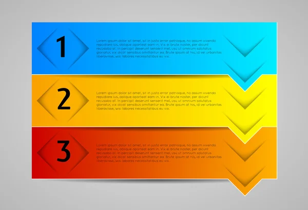 Elemento infográfico, banners — Archivo Imágenes Vectoriales