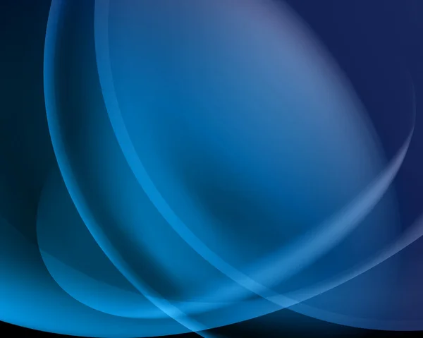 Abstrait bleu fond flou cercles — Image vectorielle