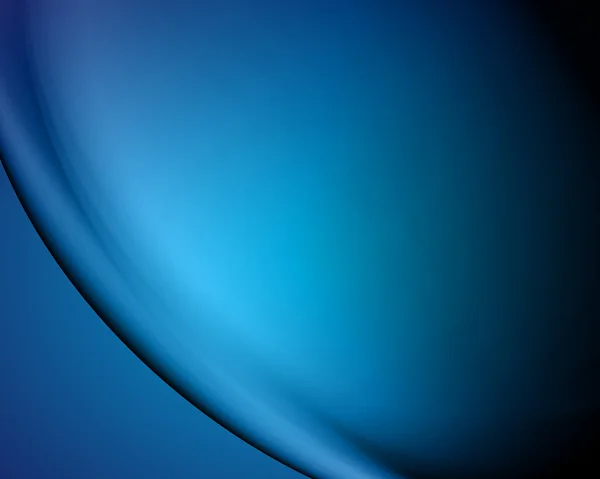 Fond bleu vectoriel abstrait, flou — Image vectorielle