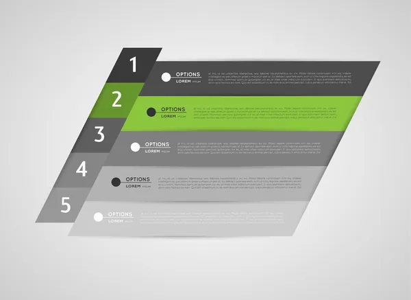 Infographic banners, designelement — Stock vektor