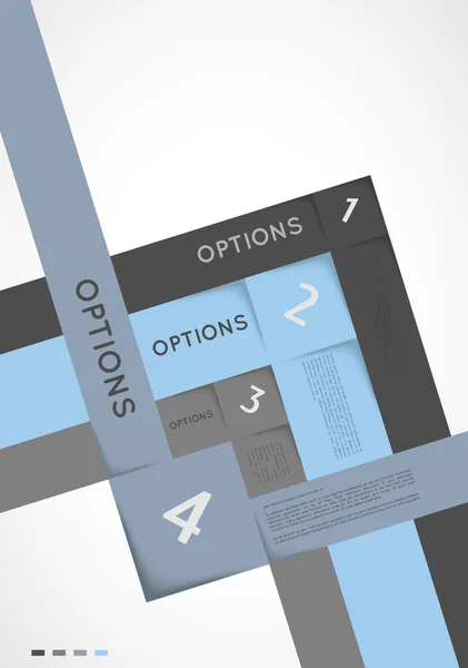 Infographic mall, flyer design — Stock vektor