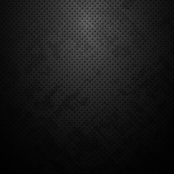 Abstract dark metal background with dots — Stock Vector