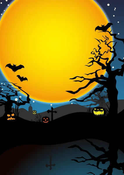 Fondo abstracto halloween — Archivo Imágenes Vectoriales