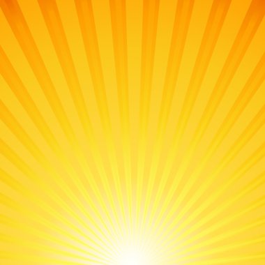 Güneş ışınları ile soyut arkaplan