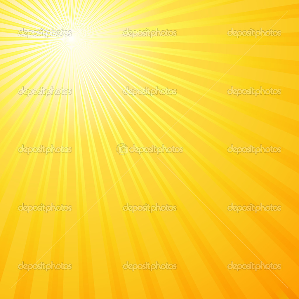 Abstract Background With Sun Rays Vector Image By C Rchvision Vector Stock