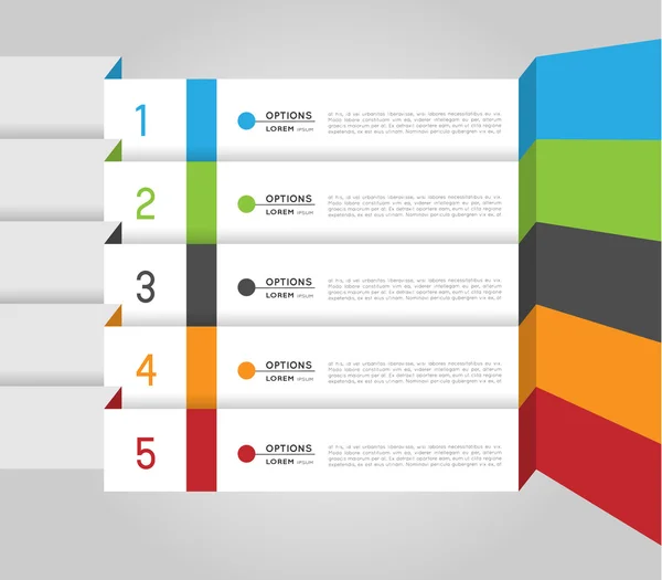 Infographic šablony, bannery — Stockový vektor