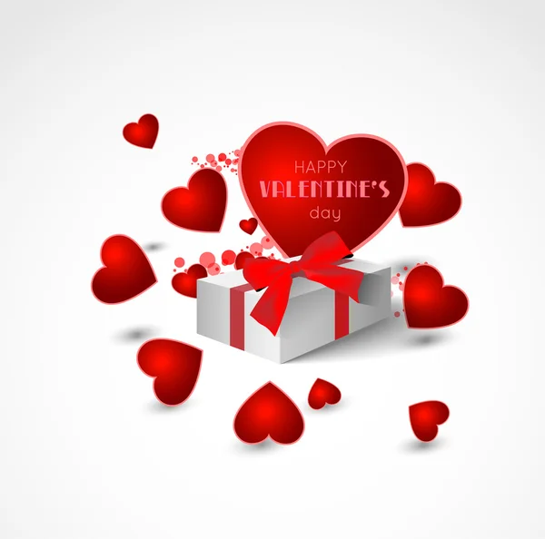 Abstracte valentine achtergrond — Stockvector