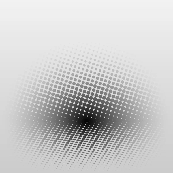 Halftone effect achtergrond — Stockvector