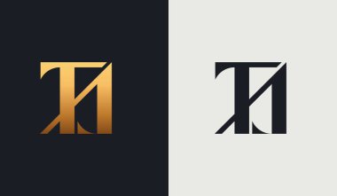 İlk olarak AT T A Monogram Logo Şablonu. Başlangıç tabanlı Harf Simgesi logosu