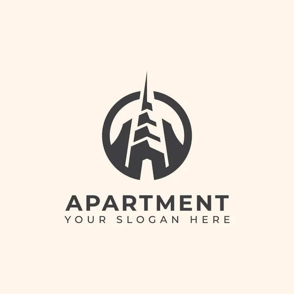 Estate Logo Template Vector Illustration — 스톡 벡터