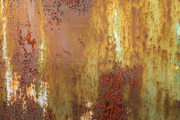 Fondo de textura metálica oxidada verde —  Fotos de Stock