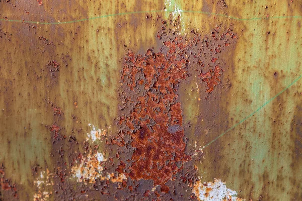 Yeşil paslı metal doku arka plan