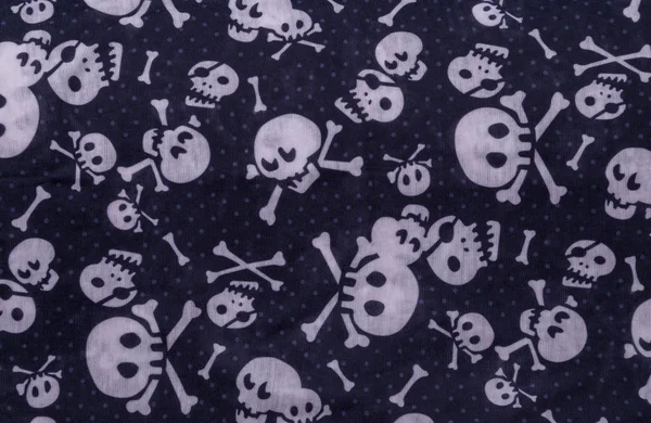 kafatası üzerinde mavi arka plan ile Seamless Modeli