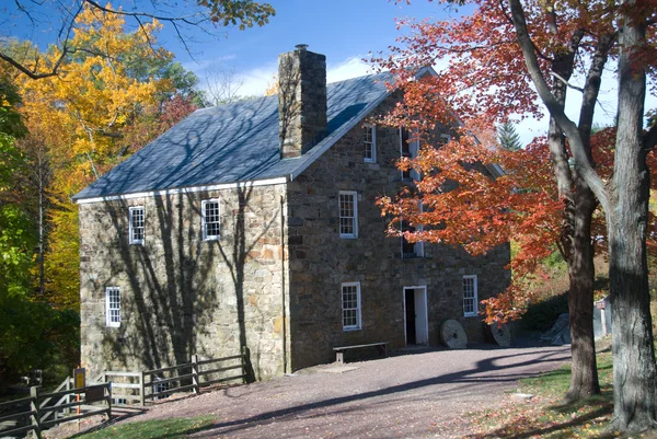 Historic Mill in Autumn — Stock Photo, Image