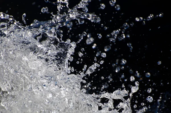 Abstrato de natureza - respingo de água refrescante — Fotografia de Stock