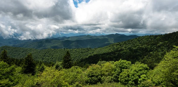 Appalachian Mountain View Entlang Des Blue Ridge Parkway — Stockfoto