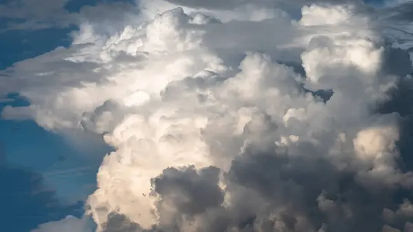 Badai Awan Bergerak Threatening Summer Sky — Stok Foto