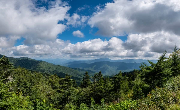 Herbst Den Appalachen Blue Ridge Parkway Stockbild