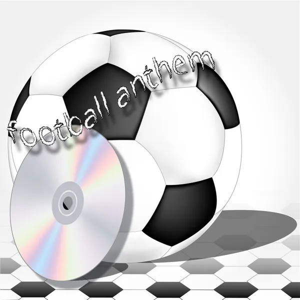 Symboles du footballeur — Image vectorielle