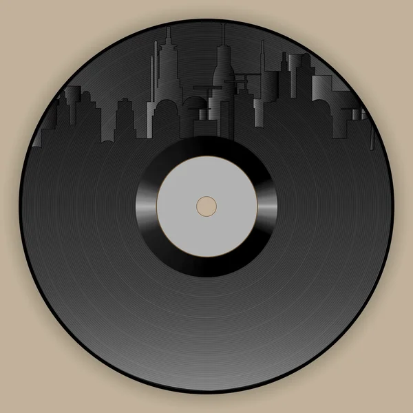 Vinil albümü retro versite