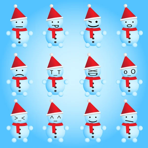 눈사람 스마일kardan adamlar ifadeler