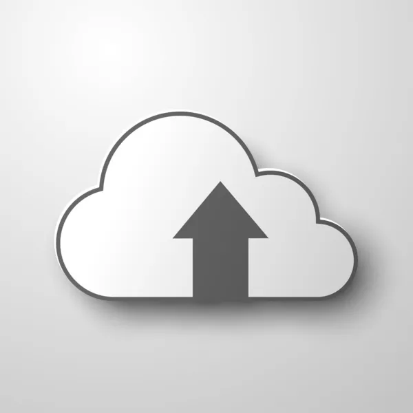 Chmura obliczeniowa — Wektor stockowy