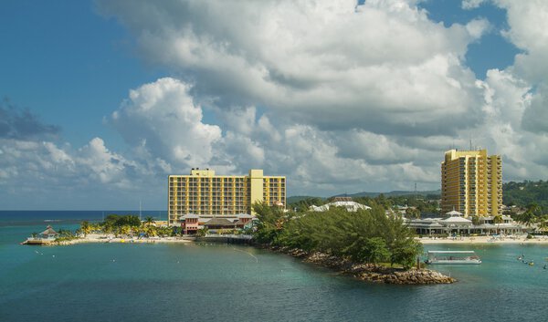 Hotel resort with beach
