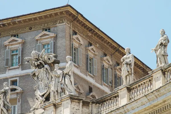 View at Pope's Office, St. Peter's Basilica, Vatican — Stock Photo, Image