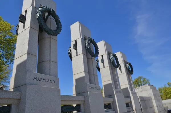 第二次世界大戦記念碑 ロイヤリティフリーのストック画像