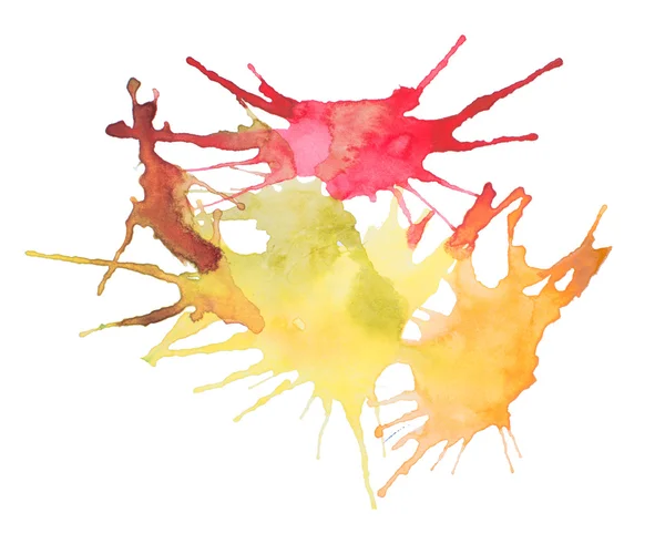 Watercolor blots — Stock Photo, Image