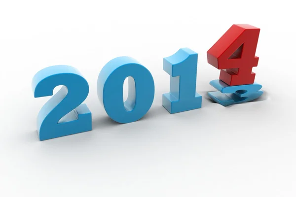 2014 yeni yıl — Stok fotoğraf