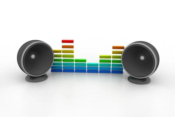 Music speaker — Stock Photo, Image