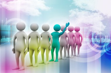 Sıradaki 3D insanlar