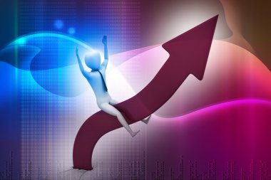 büyüyen arro oturan iş adamı