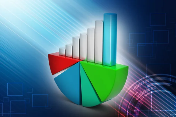 Business Graph — Stock Photo, Image