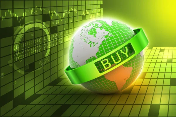 E-handel koncept — Stockfoto