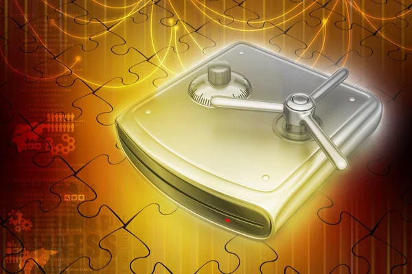 Secure Hard drive — Stock Photo, Image