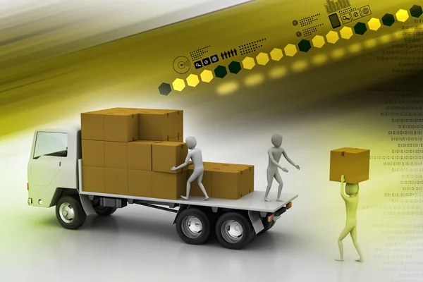 Freight delivery — Stock Photo, Image