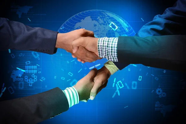 Zakelijke handshaking — Stockfoto