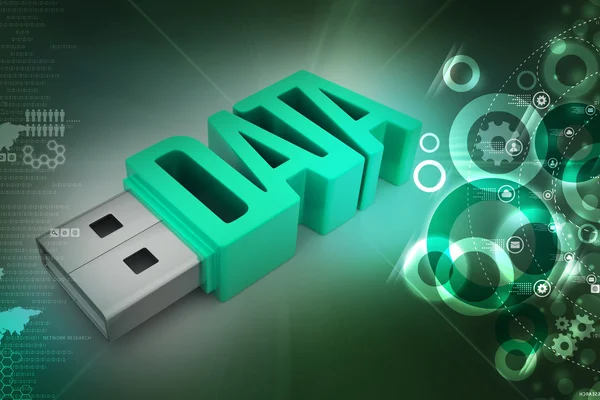 Usb flash drive — Stock Photo, Image