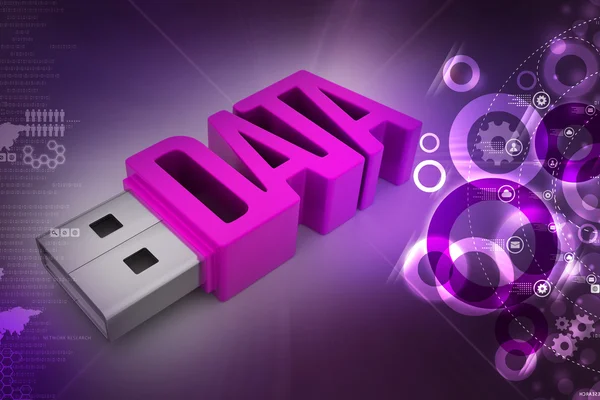 Usb flash drive — Stock Photo, Image