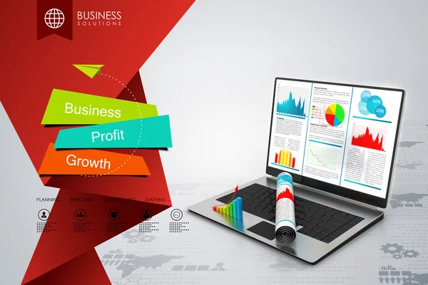 Bussines, profit, growth — Stock Photo, Image