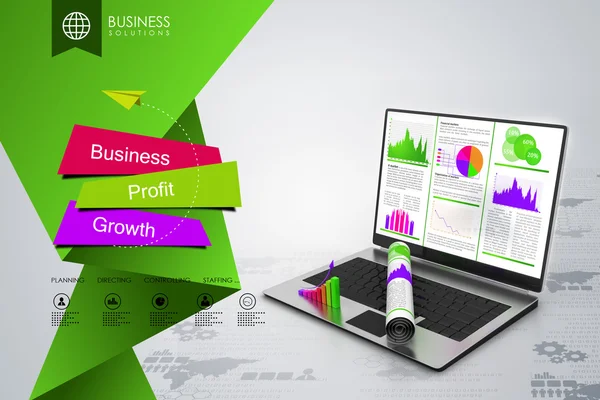 Bussines, profit, growth — Stock Photo, Image