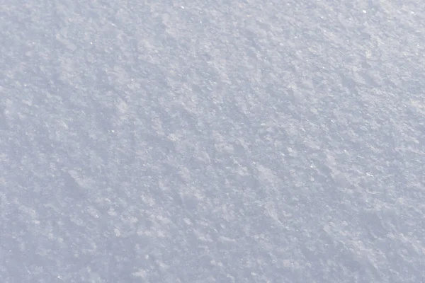 Het Oppervlak Van Een Sneeuwdrift Lichtblauw Van Kleur — Stockfoto