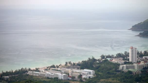 Thailand. Panorama der Insel Phuket — Stockvideo