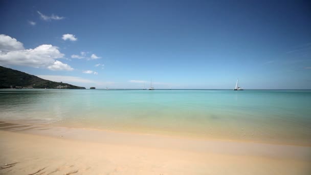 Seashore on the island of Phuket. Thailand — Stock Video