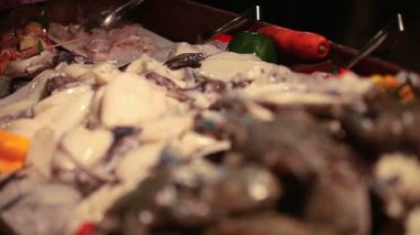 Tayland. Deniz ürünleri yemek